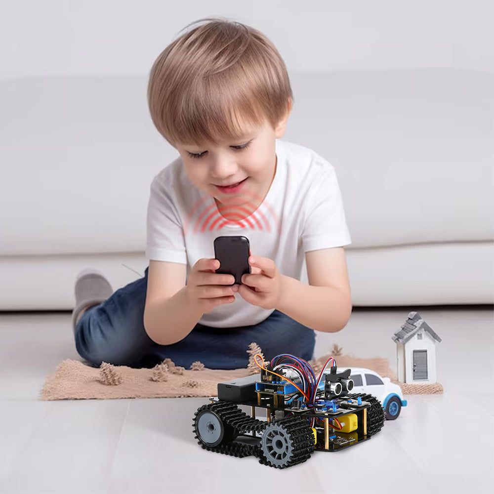 ACEBOTT Explorer Series QD004 ESP32 kit robot cingolato programmabile