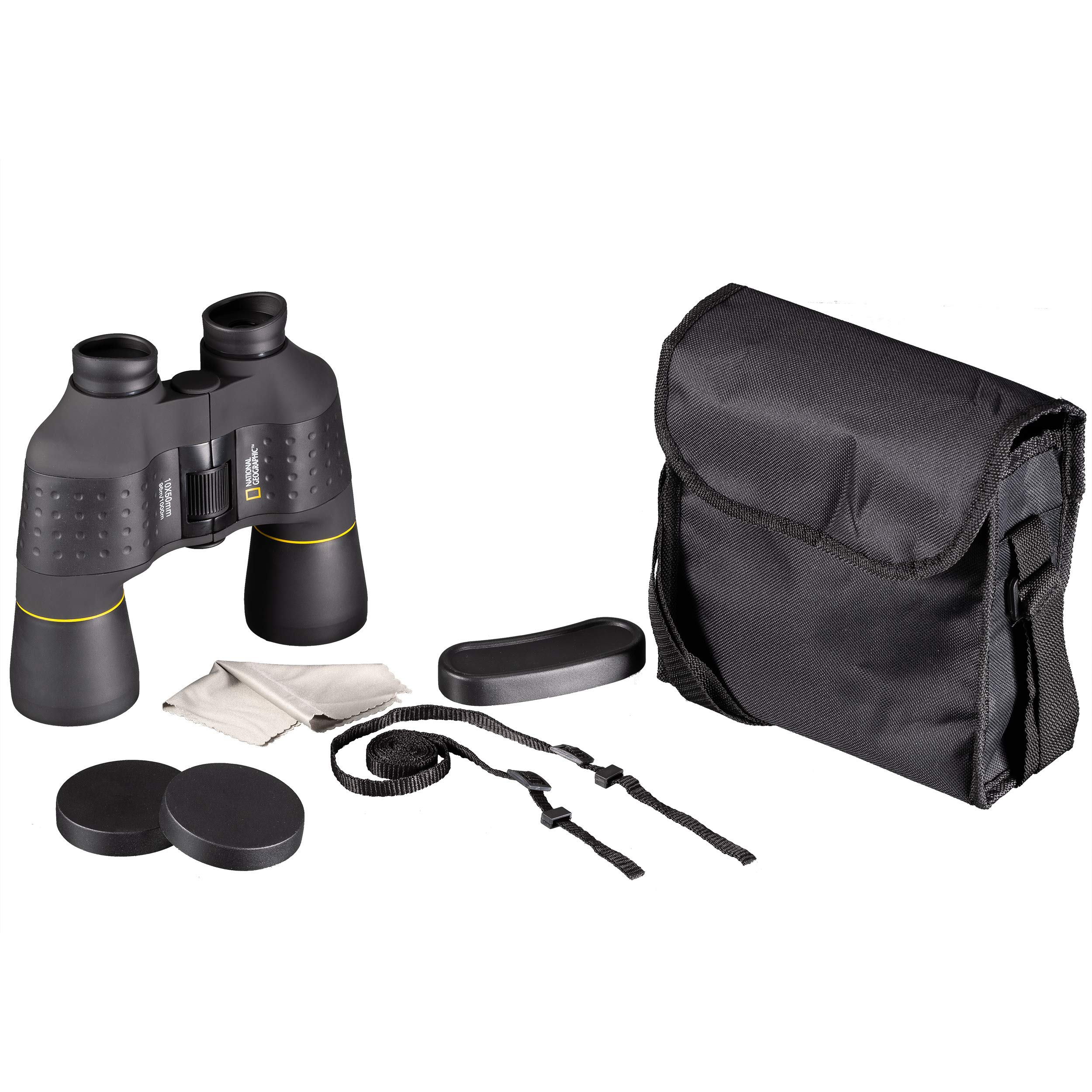 National Geographic Binocoli 10x50 Porro binocolo trattamento completo