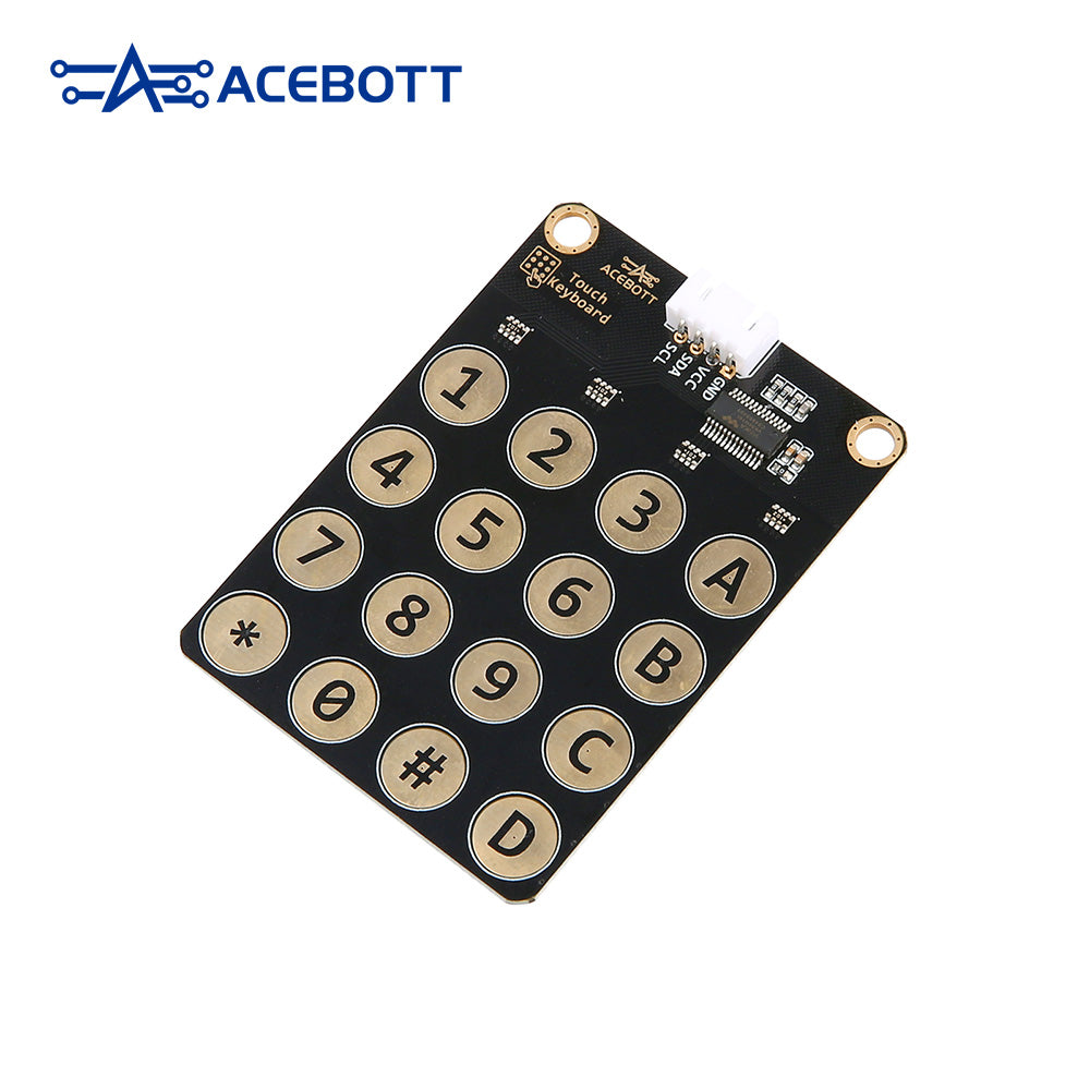 ACEBOTT Electronic Modules Touch Keyboard Module tastierino touch 4×4