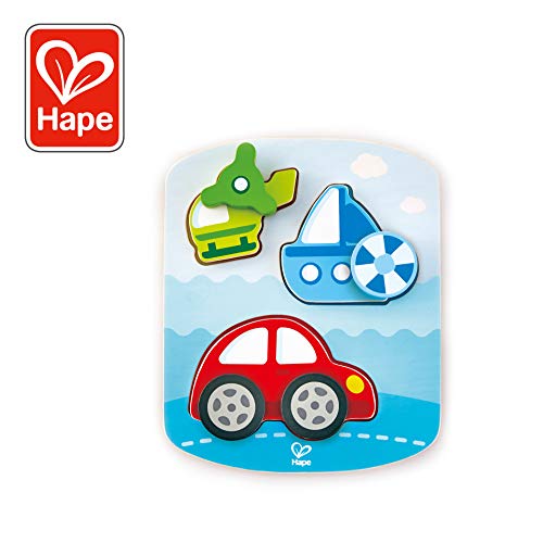 Hape Puzzle E1607 puzzle in legno a incastro colorato
